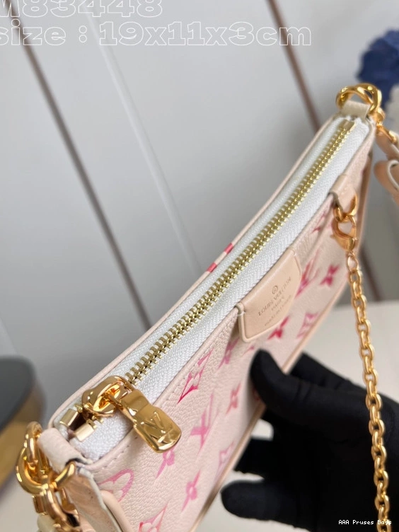 AAA Pruses Bags POUCH LOUIS STRAP ON VUITTON EASY 0820